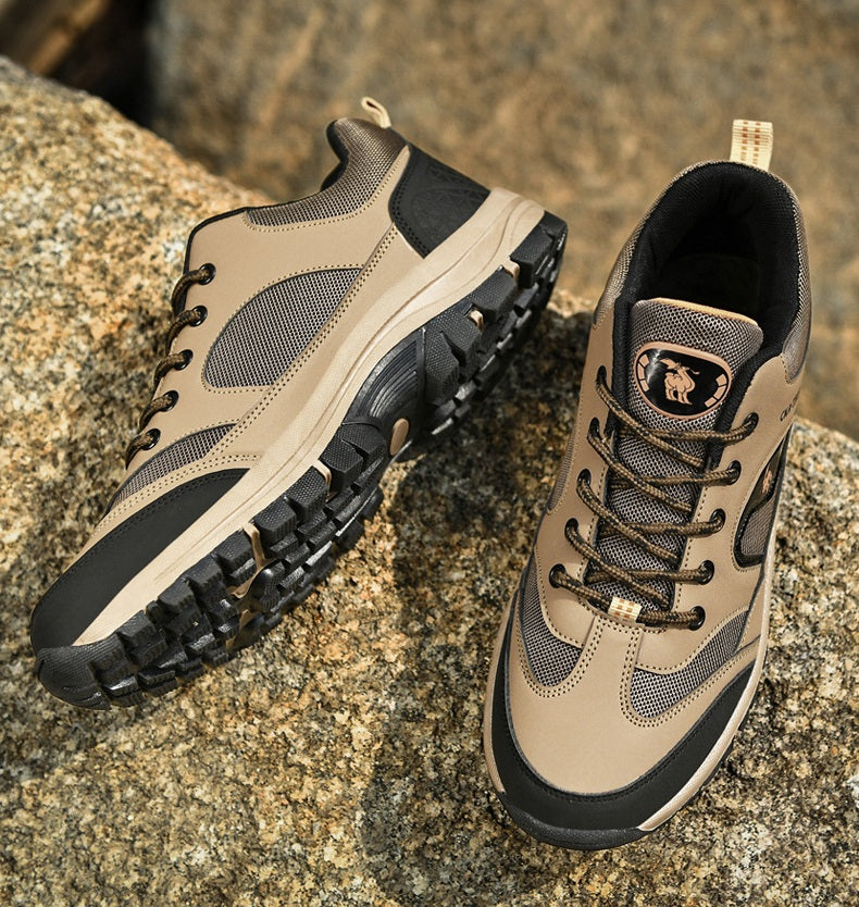 Men's Outdoor Low-Top Hiking Shoes for Outdoor Trailing Trekking Camping Walking
