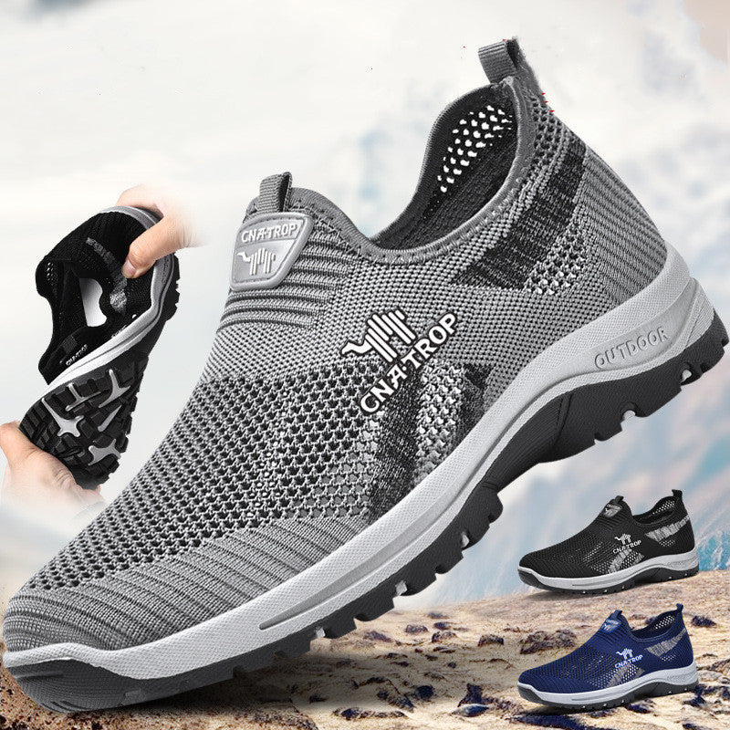 Men's Breathable Mesh Lightweight Outdoor Sneakers