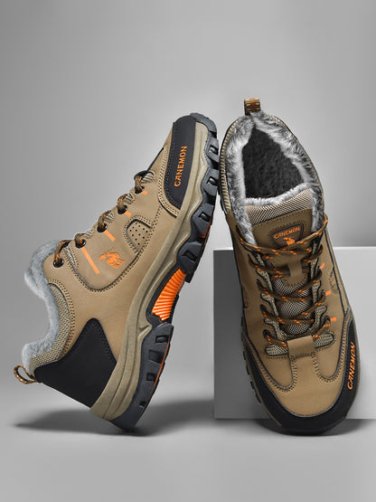 CANEMON LY9739 men's winter casual shoes, Sand, product view 2