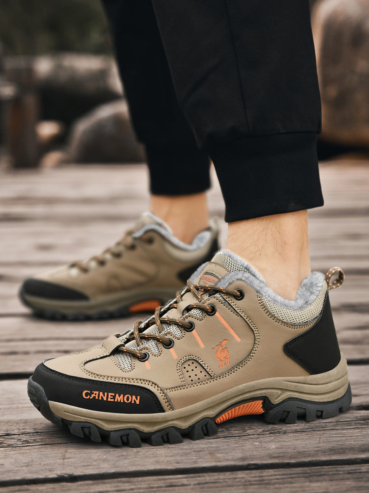 CANEMON LY9739 men's winter casual shoes, Sand, product view 6