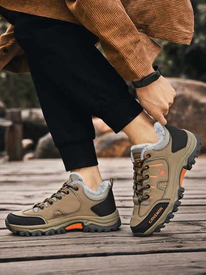 CANEMON LY9739 men's winter casual shoes, Sand, product view 7