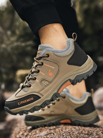 CANEMON LY9739 men's winter casual shoes, Sand, product view 8