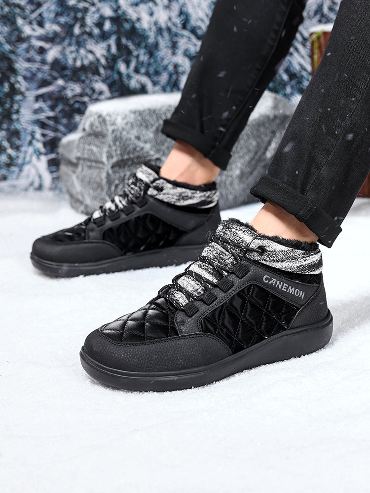 CANEMON QZ9936 Black winter casual shoes - view 6