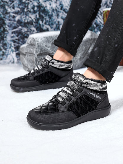 CANEMON QZ9936 Black winter casual shoes - view 6