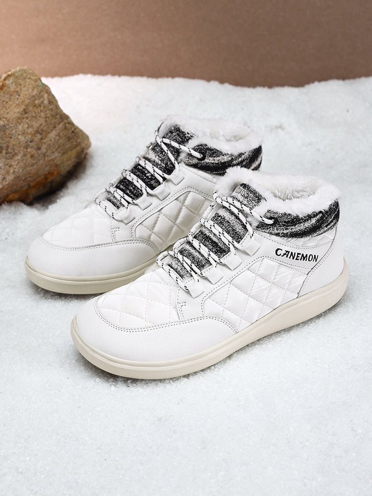 CANEMON QZ9936 White winter casual shoes - view 3