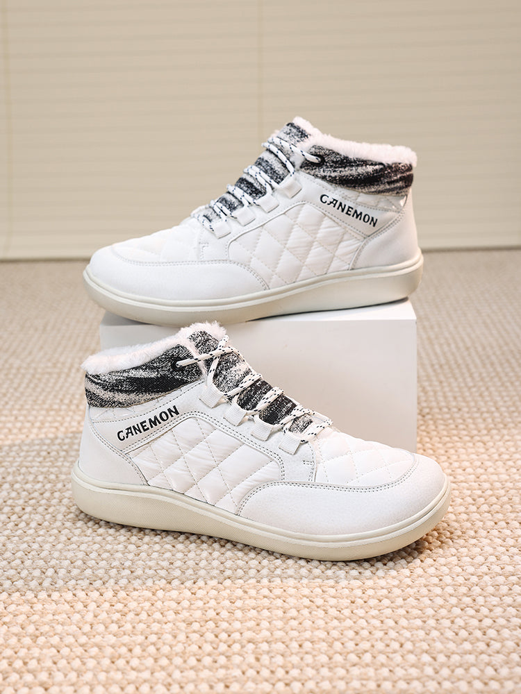 CANEMON QZ9936 White winter casual shoes - view 4