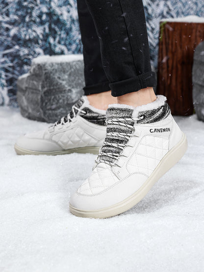 CANEMON QZ9936 White winter casual shoes - view 5