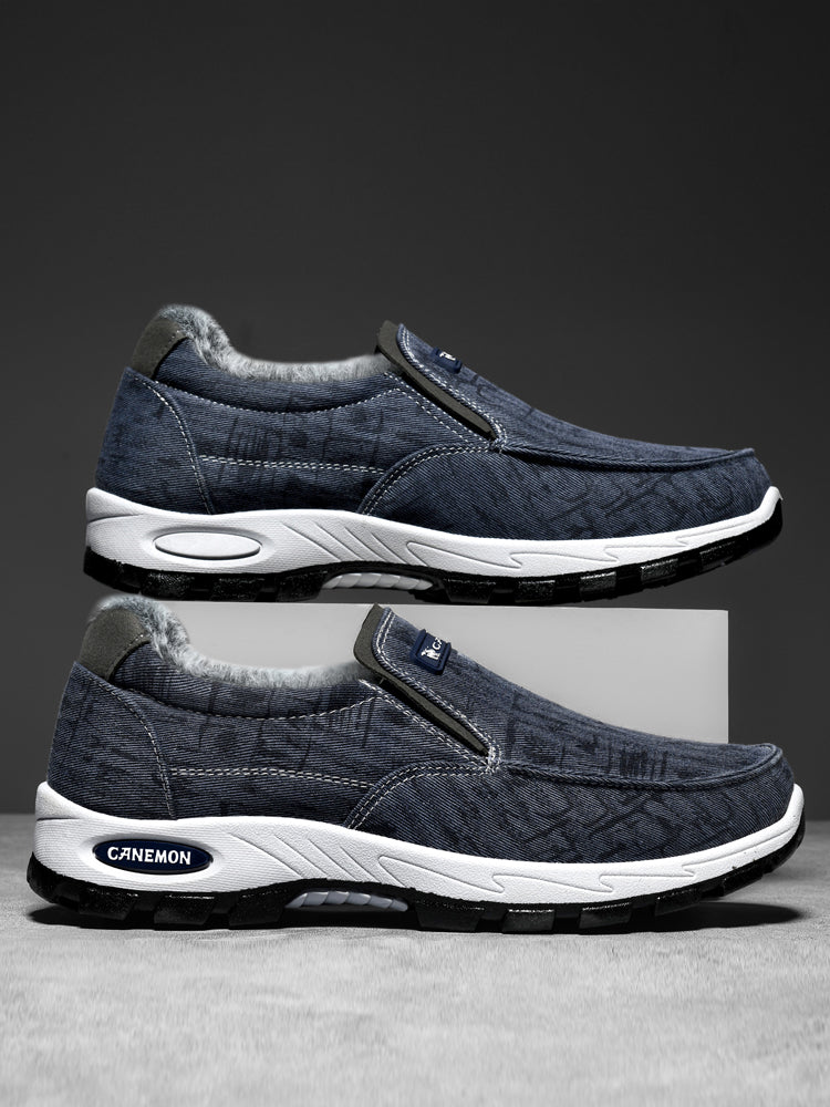 CANEMON 339 Navy men's slip-on shoe