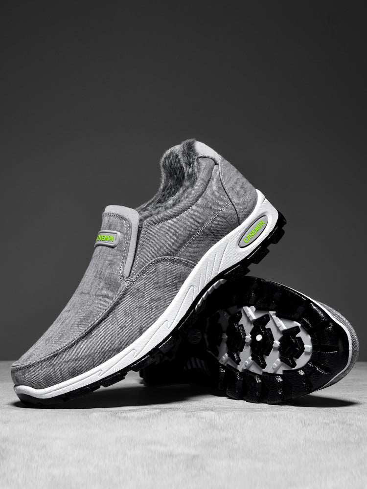 CANEMON 339 Gray men's slip-on shoe