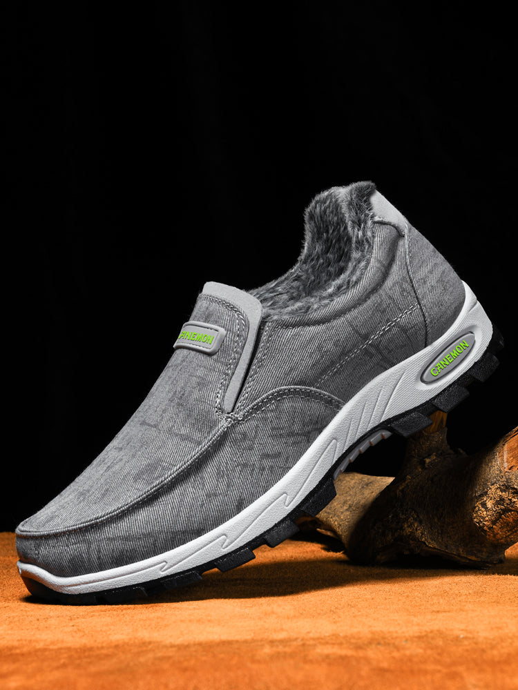 CANEMON 339 Gray men's slip-on shoe