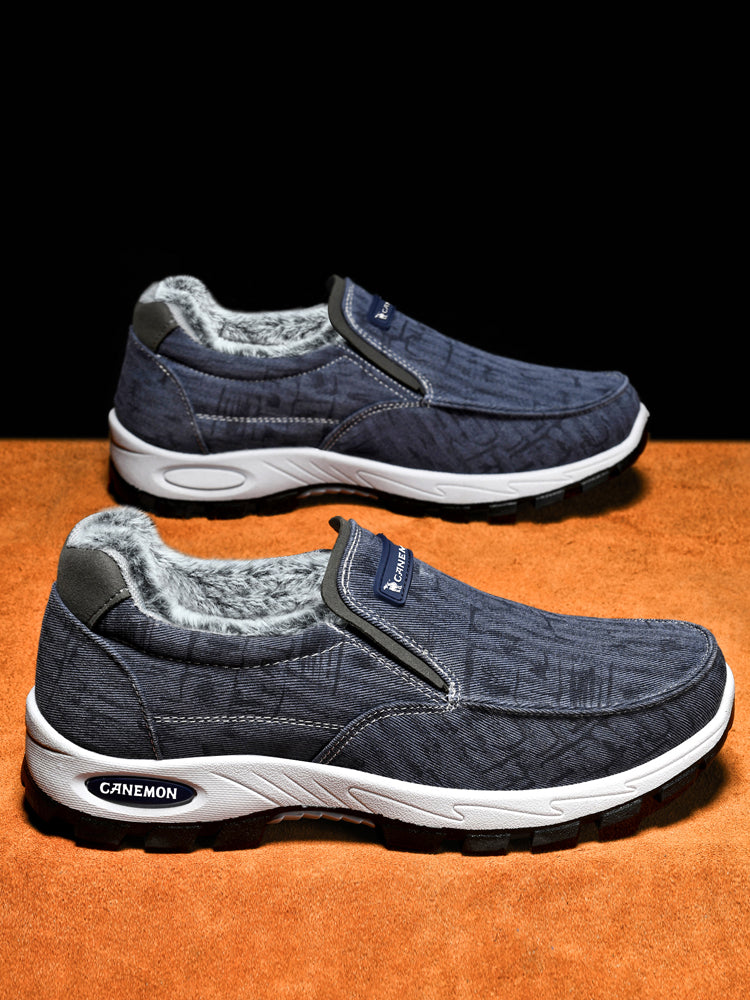 CANEMON 339 Navy men's slip-on shoe