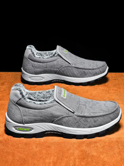 CANEMON 339 Gray men's slip-on shoe