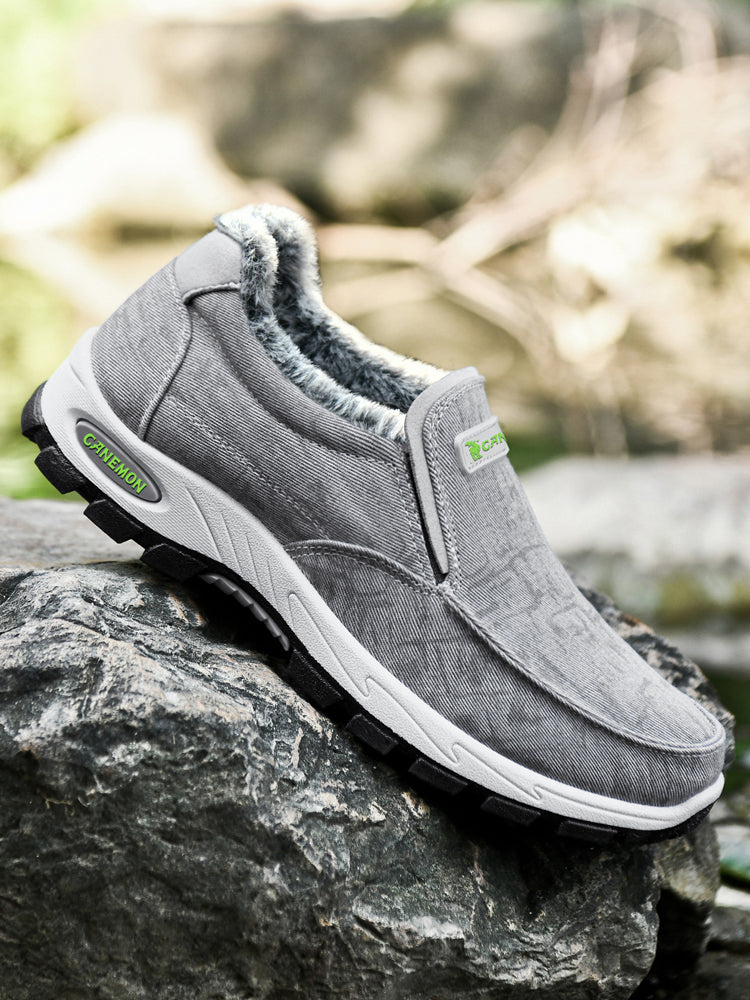 CANEMON 339 Gray men's slip-on shoe