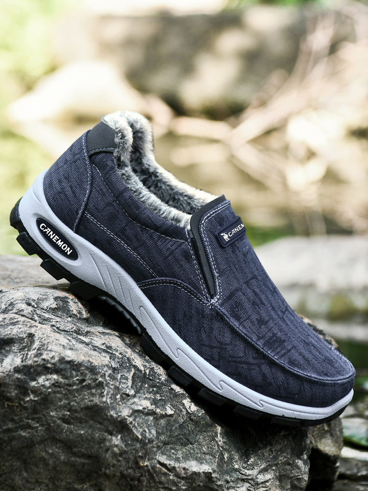 CANEMON 339 Navy men's slip-on shoe