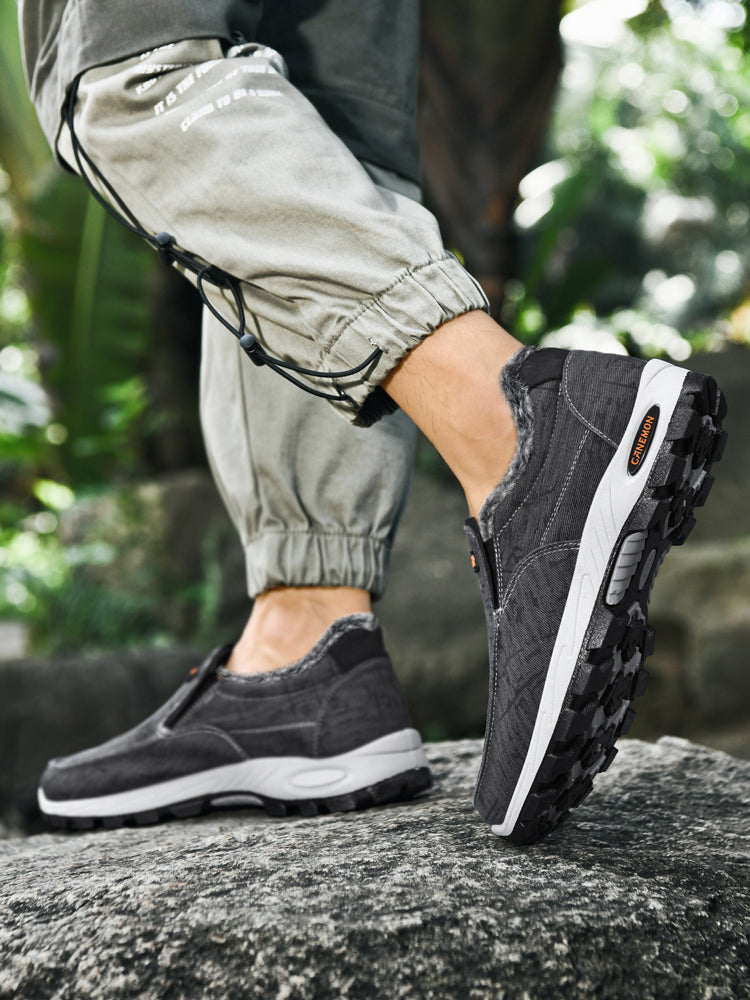 CANEMON 339 Black men's slip-on shoe