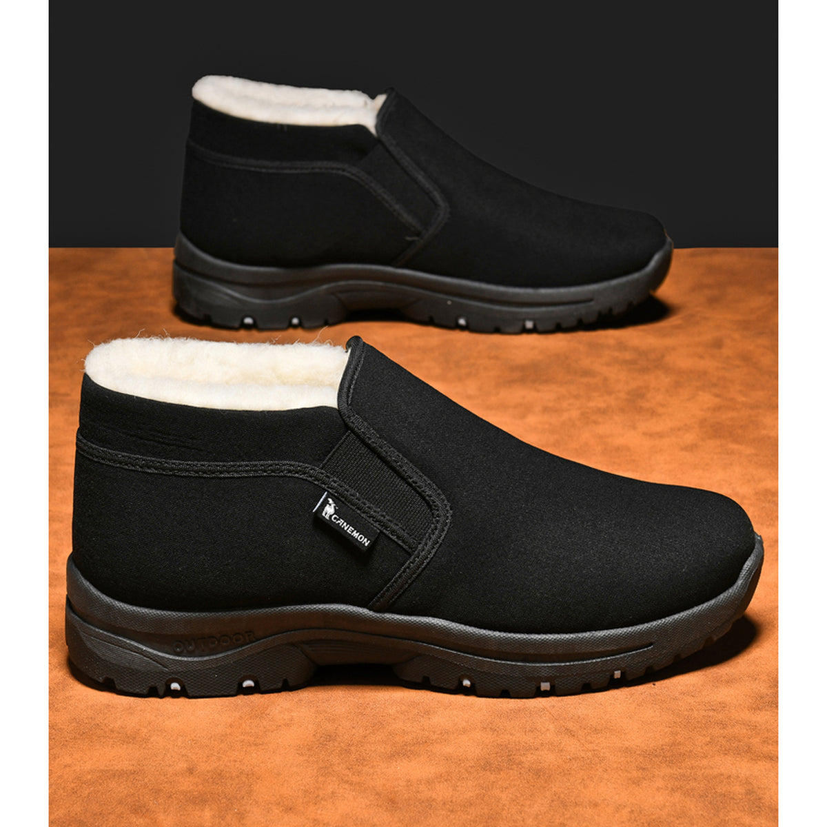 LY2568 black sole shoe detail 5