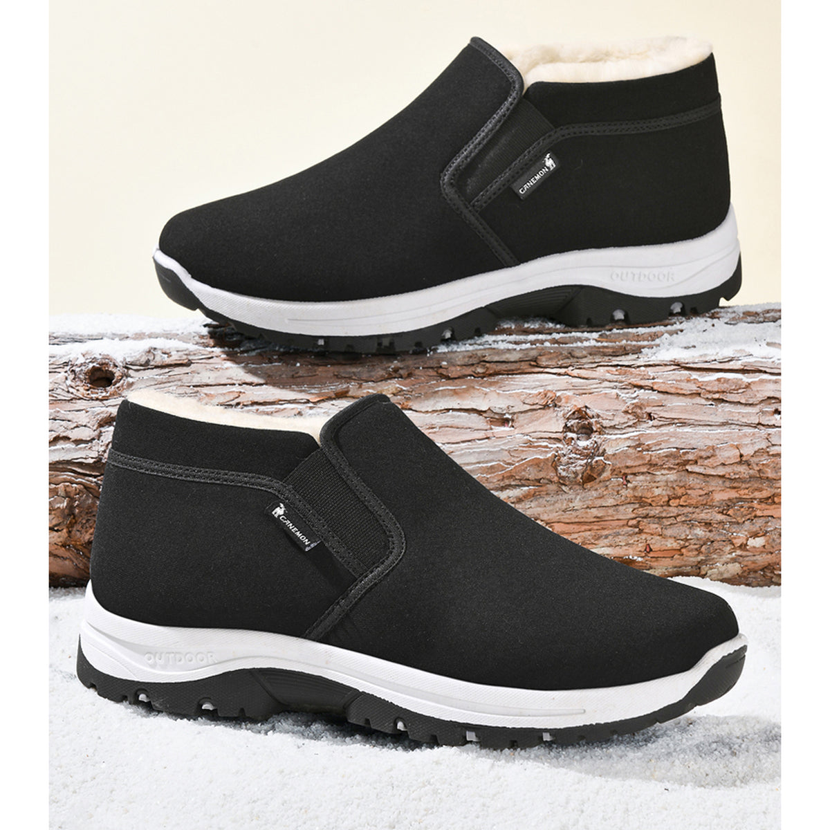CANEMON LY2568 black upper with white sole, product detail 1