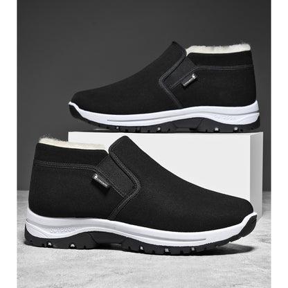 CANEMON LY2568 white sole winter slip-on shoes, product detail
