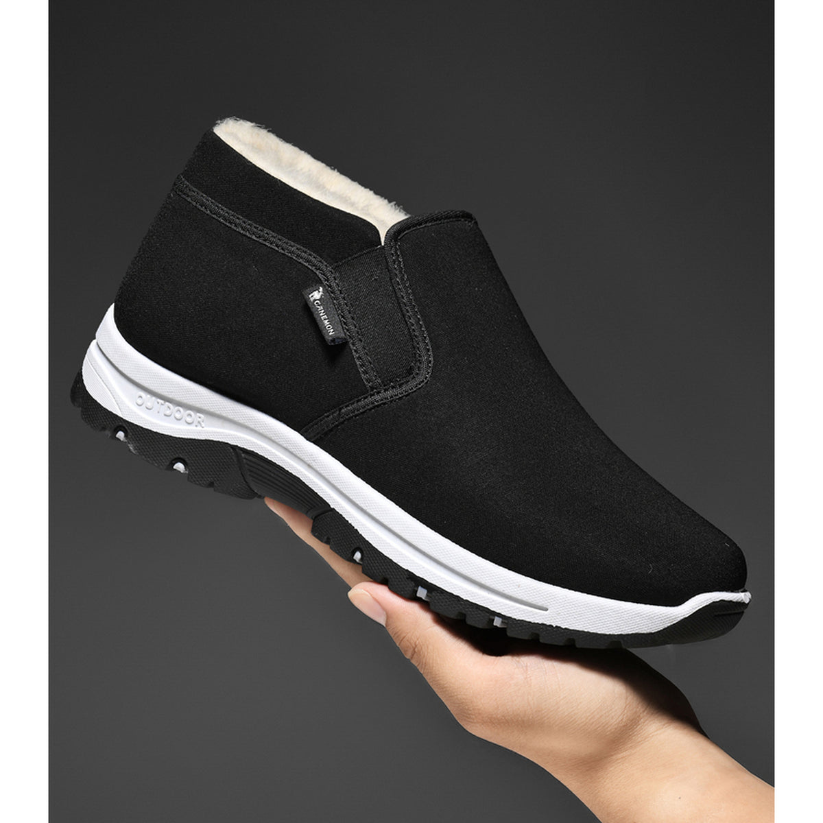 CANEMON LY2568 black upper with white sole, product detail 5