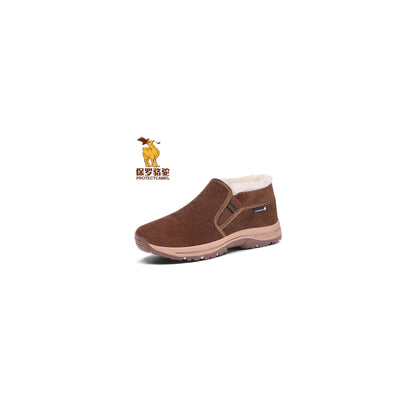 CANEMON LY2569 brown winter shoe detail