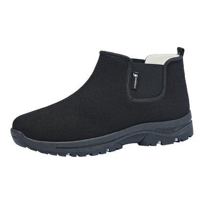 CANEMON LY2579-BLACK-SOLE side view on white background