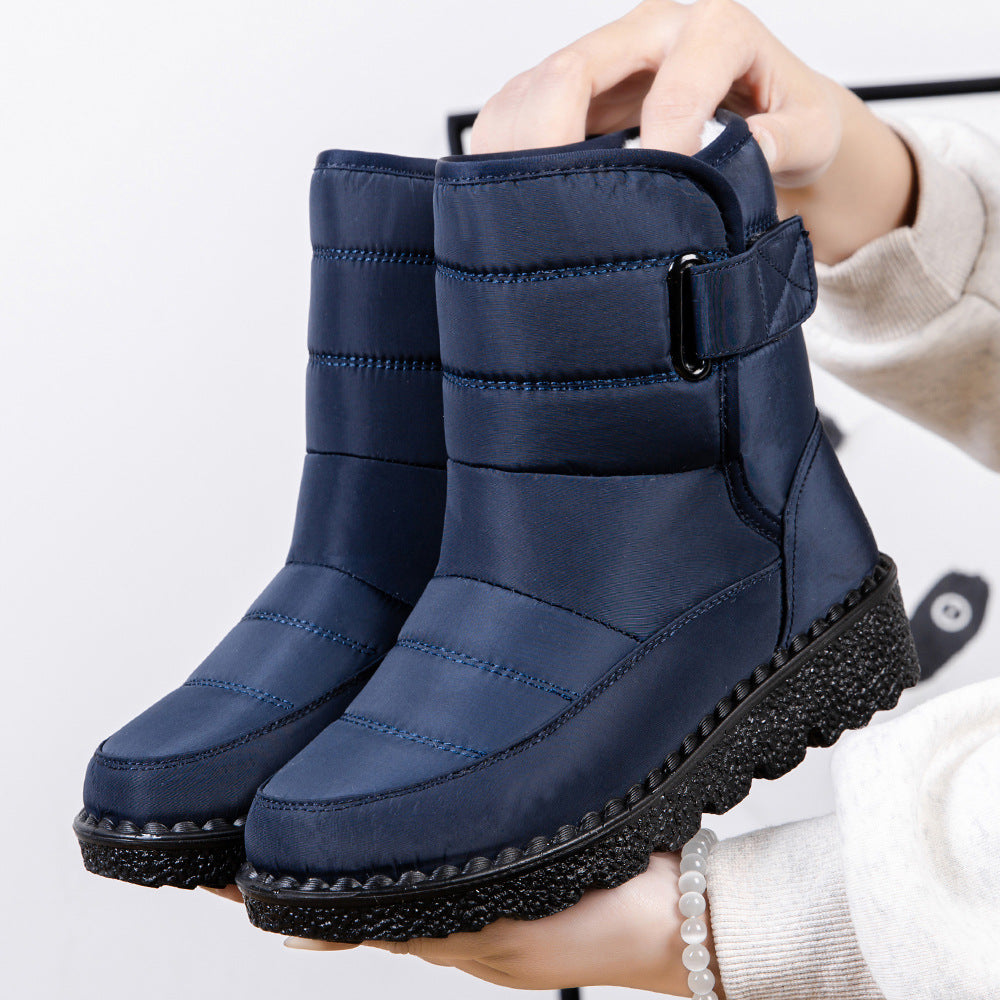 Women's Waterproof Ankle Boots Plush Inner Snow Boots