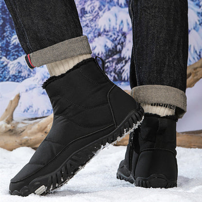 Easy to Put On and Take Off Waterproof Non-Slip Snow Boots (Unisex)