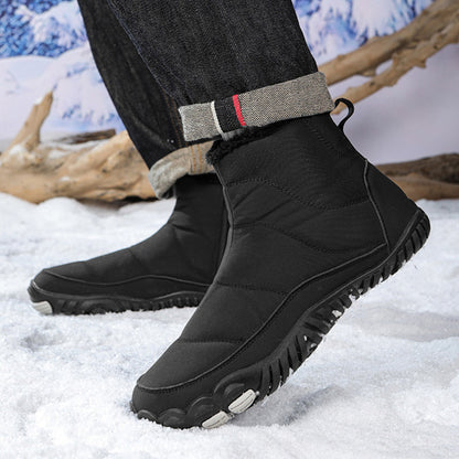 Easy to Put On and Take Off Waterproof Non-Slip Snow Boots (Unisex)