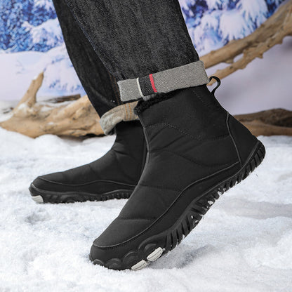 Easy to Put On and Take Off Waterproof Non-Slip Snow Boots (Unisex)