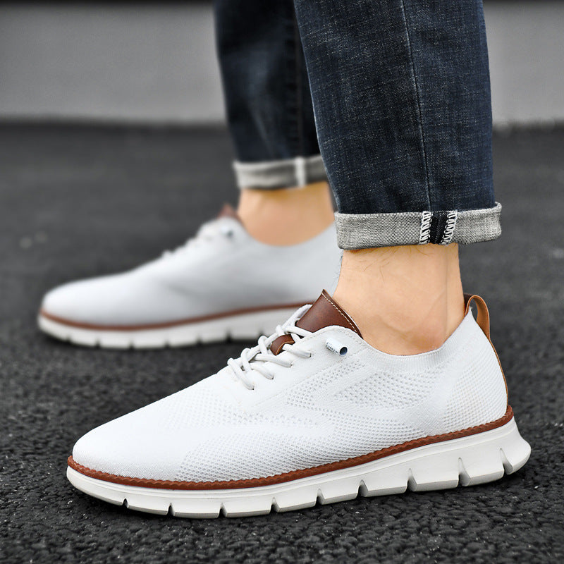 Men's Soft Breathable Flyknit Loafers