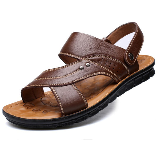 Summer New Men's Oxford Bottom Casual Sandals