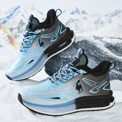 CANEMON Men's Fleece-Lined Winter Walking Shoes QZ6777, view 9