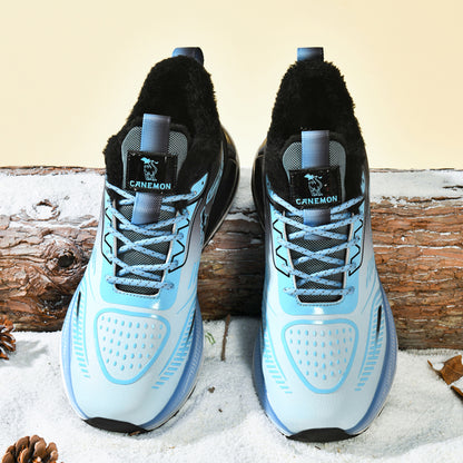 CANEMON Men's Fleece-Lined Winter Walking Shoes QZ6777, view 12