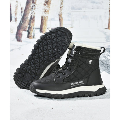CANEMON QZ909 black winter boots detail 2