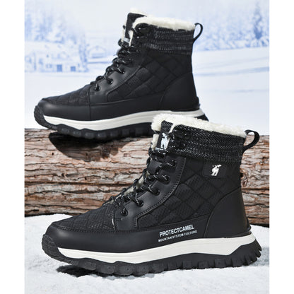 CANEMON QZ909 black winter boots detail 5