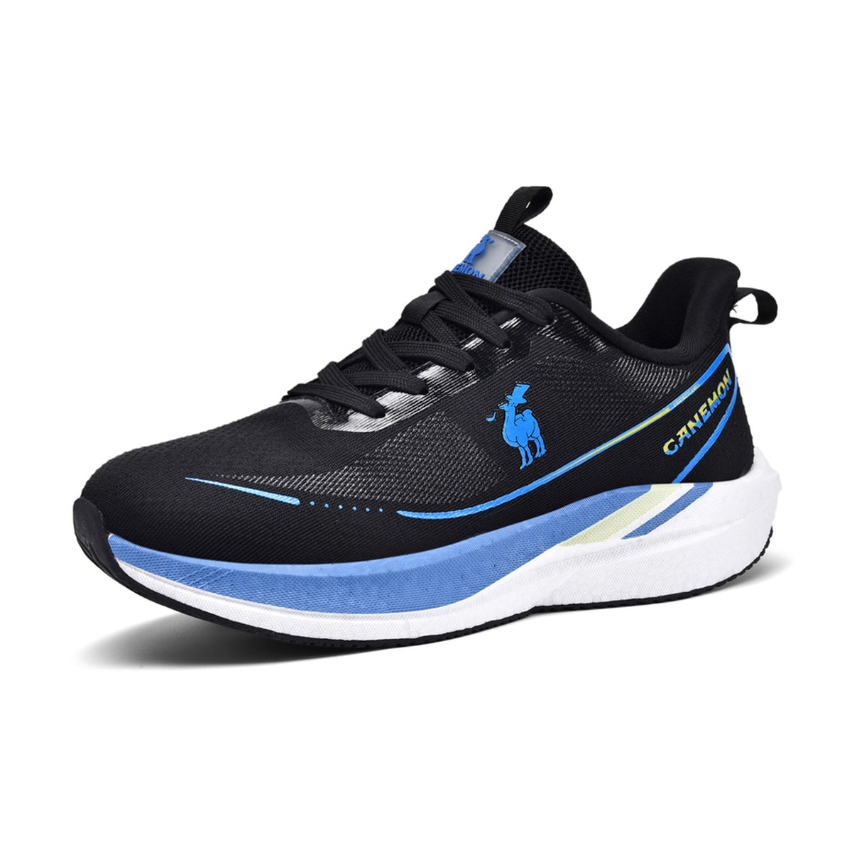 CANEMON QZ2919 men's walking shoe in White/Black