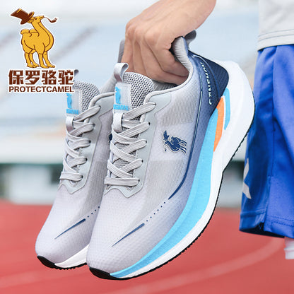 White/Gray walking shoe lifestyle view
