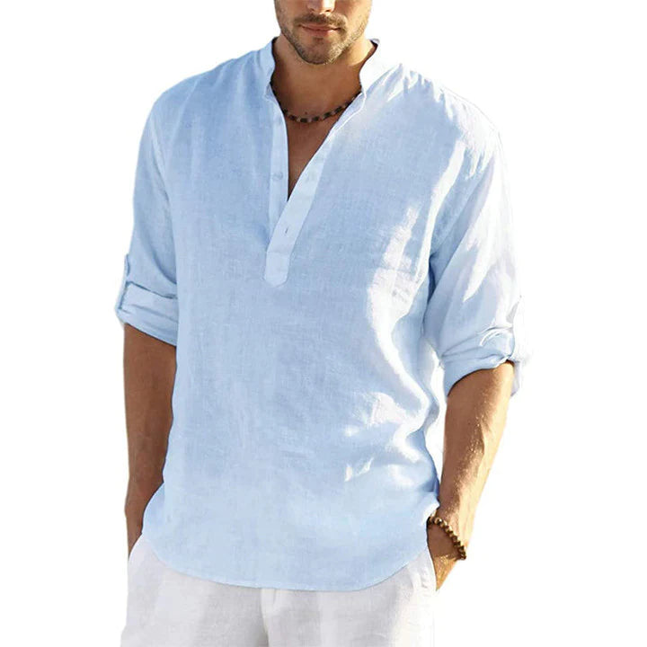 Men's Cotton Linen Hippie Casual T-Shirt - New – SweetieCathy