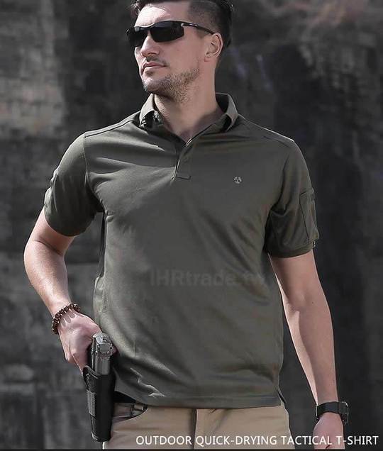 Archon lapel function quick-drying tactical T-shirt