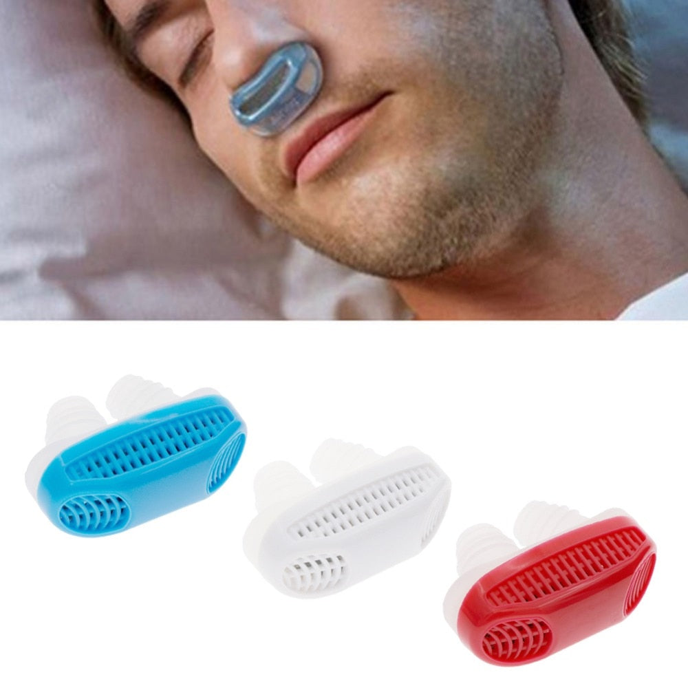 Silicone Anti Snore Nasal Dilators Apnea Aid Device Stop Snoring Nose Clip Nose Breathing Apparatus Stop Snoring Device