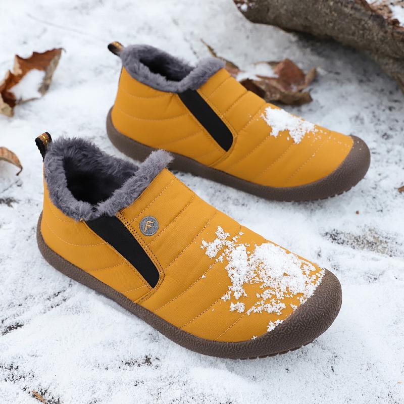 Men's Cotton Velvet Winter Warm Non-slip Shoes