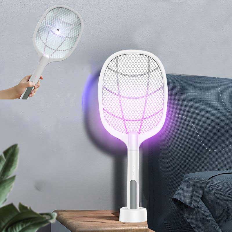 3 IN 1 Mosquito & Fly Killer Lamp / Swatter